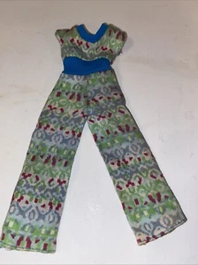 Barbie 1977 Best Buy Fashion #9618 blau grün Strick Overall Vintage/Mod Ära - Bild 1 von 10