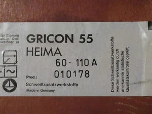 Schweißelektroden Gricon 55 HEIMA 2,5 x 350 mm E 5122 R (C) DIN 1913 5,1Kg 300st - Bild 1 von 6