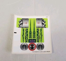 LEGO STICKER SHEET Set 9443 Rattlecopter Genuine 