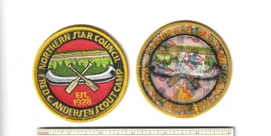 SCOUT BSA 2013 FRED C ANDERSEN CAMP PATCH TR PB NORTH STAR COUNCIL MN WI!!!! - Foto 1 di 1