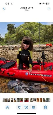 Timón Wilderness Systems 16 sentado en la parte superior Foto 1 de 4