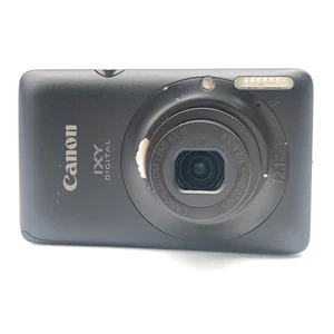 Canon IXY Digital 220 IS 12.1 MegaPixels Black Compact Digital Camera From Japan - Picture 1 of 10