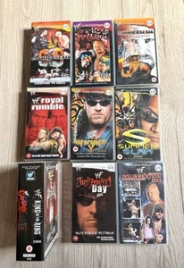 WWF Royal Rumble Over the Edge VHS Tape joblot Coliseum Video SummerSlam WWE - Picture 1 of 3