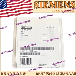 Nueva tarjeta de memoria sellada Siemens 6es7 954-8lc03-0aa0 6es7954-8lc03-0aa0 envío gratuito - Imagen 1 de 10