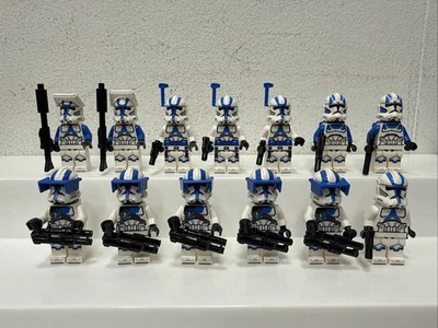 LEGO Star Wars 501st Legion Clone Trooper Army Mini Figura Lote 75345 75280 75395 Foto 1 de 4