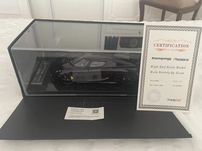 Koenigsegg Regera - Purple carbon - 1:18 - FrontiArt (F079-163) - Photo 1/4