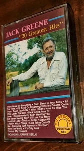 Jack Greene 20 Greatest Hits (Cassette 1983 Cindy Lou's Mail Order) New Sealed  - Picture 1 of 3