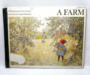 1976 A Farm by Carl Larsson HC Color Illustrations - Bild 1 von 8