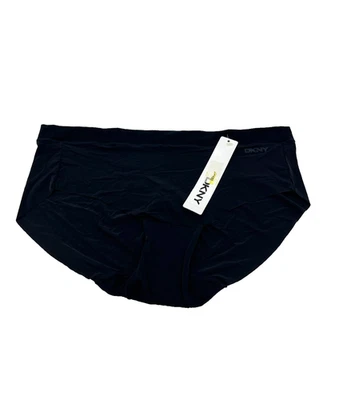 DKNY Woman's Seamless Underwear Panty Bikini Small 543231 Black DBK - Image 1 of 2