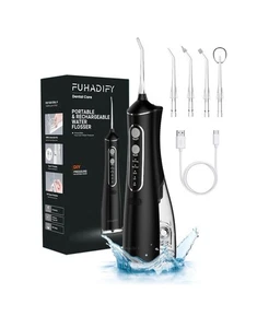 Kabellose Zahnseide mit 4 Modi - Tragbare & Wiederaufladbare Zahnseide... - Bild 1 von 8