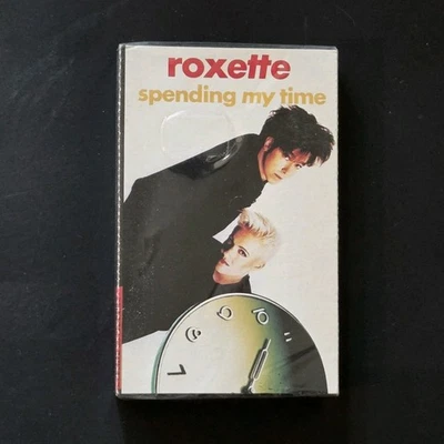 ROXETTE "Spending My Time" RARE STILL SEALED 1991 AUSSIE CASSETTE SINGLE - Image 1 of 2