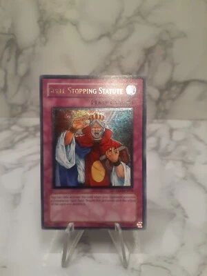 YU-GI-OH SPELL-STOPPING STATUTE unlimited ed ULTIMATE RARE NM/MINT TLM-EN058 - Image 1 of 4