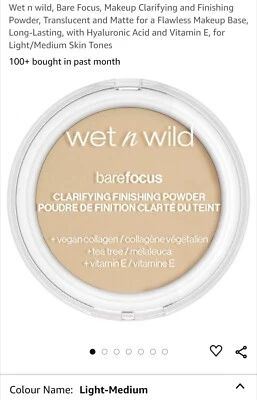 2 X Wet N Wild Bare Focus Make Up Clarifying And Finishing Powder - Image 1 of 4