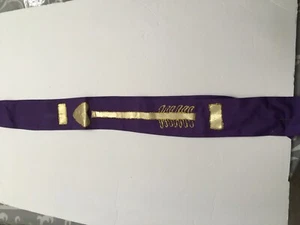 PURPLE BROTHERHOOD SASH ODDITY? - Picture 1 of 1