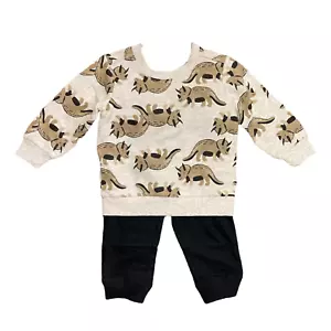 Carter's 2 Piece Boy's Baby and Toddler Long Sleeve Sweatshirt & Jogger Pant - Picture 1 of 2