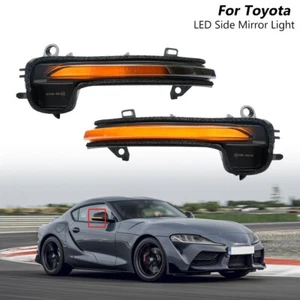 For 20-23 Toyota GR Supra Sequential LED Side Mirror Indicator Turn Signal Light - Bild 1 von 13