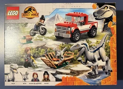 LEGO 76946 Jurassic World: Blue & Beta Velociraptor Capture (New & Sealed) - Image 1 of 4