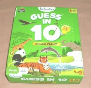 Skillmatics Guess in 10 Animal Planet - Juego de cartas de preguntas inteligentes para niños - Imagen 1 de 4