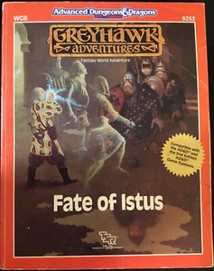 Fate of Istus WG8 9253 | 2nd Ed AD&D | Advanced Dungeons & Dragons | 1989 | TSR - Picture 1 of 7