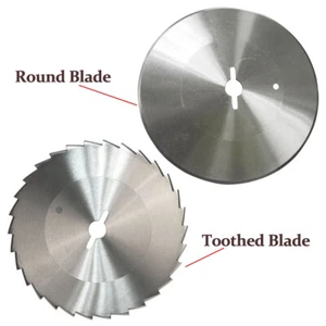10CM Round Blade Toothed Blade for Kebab Slicer 0012-03 0012-04 0012-05 Diameter - Picture 1 of 7