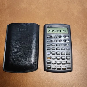 Calculadora financiera HP - 10BII con funda / estuche - probada funcionando - Imagen 1 de 6