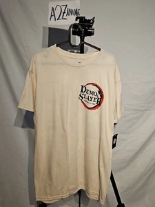 Demon Slayer: Kimetsu No Yaiba Black & Off White Panels Unisex Size: Large NEW - Picture 1 of 4