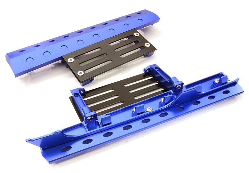 Billet Machined Realistic Deluxe Side Step for SCX-10, Dingo, Honcho & Jeep - Image 1 of 1