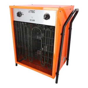 Termoventilatore riscaldatore da costruzione 22 kW 32A 2 livelli di riscaldamento BTEC radiatore riscaldamento elettrico - Foto 1 di 11