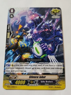 Cardfight!! Vanguard Silence Joker BT02/048EN C CFV EX - Image 1 of 3