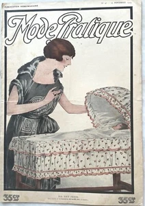 MODE PRATIQUE n° 46 du 15 Novembre 1919 ancienne revue couture pour femme - Picture 1 of 3