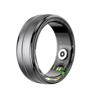 Smart Ring Gesundheit Wasserdicht Fingerringe Monitor Herzfrequenz Fitness Tracker - Bild 1 von 24