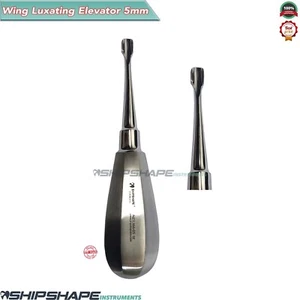 Surgical Tooth Luxating Veterinary Molar Extraction Dental Wing Elevators 5mm CE - Picture 1 of 8