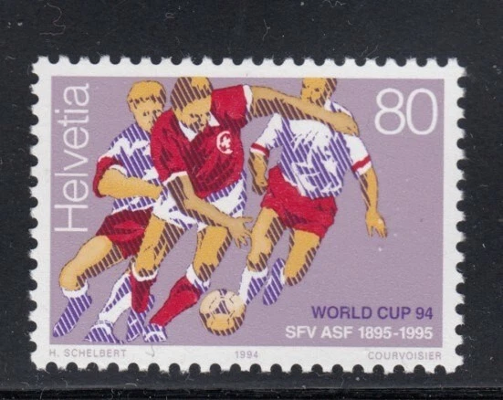 SUIZA FIFA Mundial USA '94 MNH sello Foto 1 de 1