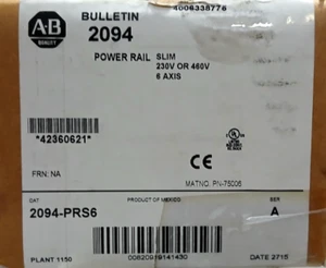 ALLEN BRADLEY BULLETIN 2094 2094-PRS6 A POWER RAIL (BR3.6) - Bild 1 von 4