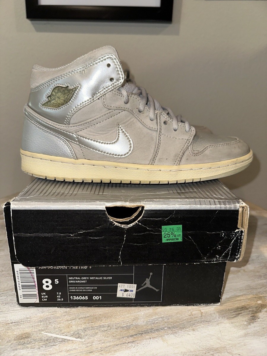 Jordan 1 Retro + 2001 Neutral Grey for Sale | Authenticity Jordan 1 Retro + 2001 Neutral Grey for Sale | Authenticity