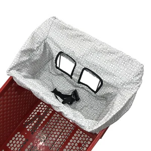 Neu 2 in 1 Baby Einkaufswagen Abdeckung Hochstuhl Abdeckung maschinenwaschbar tragbar - Bild 1 von 6