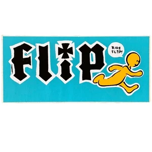 Vintage 1990’s Ride Flip Skateboard Sticker - Picture 1 of 2