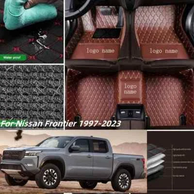 Fit For Nissan Frontier 1997-2023 Car Floor Mats Car Liner Carpets Waterproof - Imagem 1 de 4