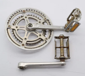 Sakae/Ringyo SR Apex Double Crankset & Chainguard 52/40T/ 118BCD/ 170 - Picture 1 of 7