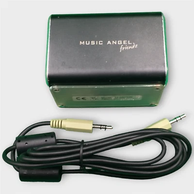Music Angel Friendz MD04E Portable AUX Mini USB Speaker Black Used - Image 1 of 4