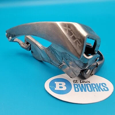 Shimano XTR Front Derailleur FD-M950 34.9mm Top Pull Triple Mountain Bike e12 - Image 1 of 4