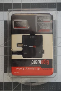 Gigaware 26-1500 Universal RF Gaming Cable PS2&3 Xbox & 360 Wii GameCube NEW - Picture 1 of 2