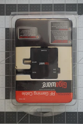 Gigaware 26-1500 Universal RF Gaming Cable PS2&3 Xbox & 360 Wii GameCube NEW - Image 1 of 2