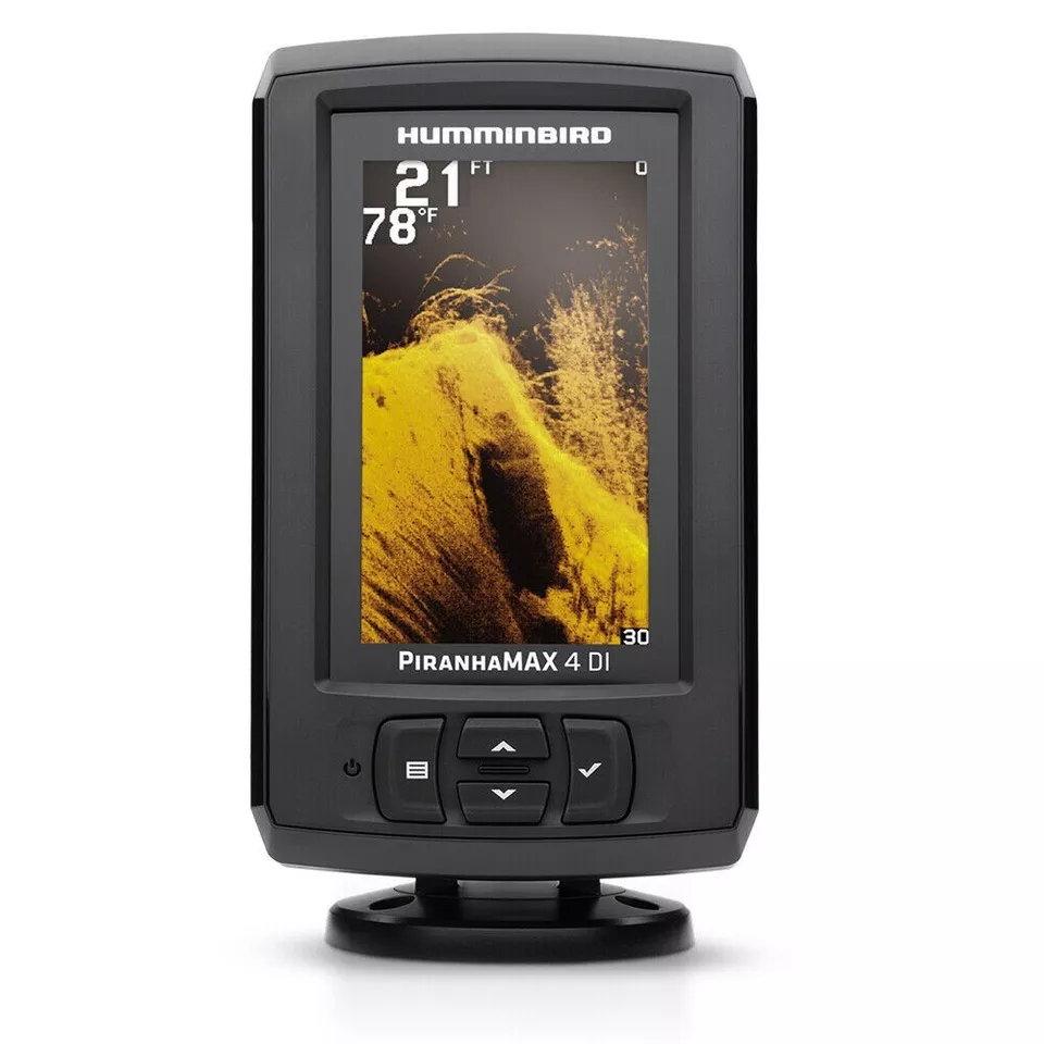 Humminbird 410160-1 PiranhaMax 4 DI Fishfinder w/ Down Imaging Sonar - Image 1 of 1