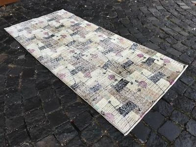 Turkish Antique rug Bohemian Area rug Oushak rug Vintage Rug Handmade Wool rug - Image 1 of 4