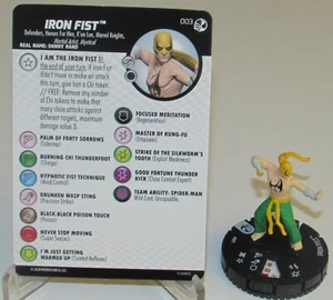 Iron Fist 003 Spider-Man and Venom Absolute Carnage HeroClix - Imagen 1 de 1