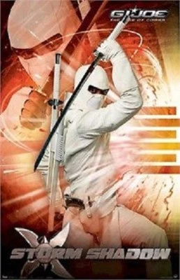 2009 GI JOE MOVIE DITYCH POSTER SET STORM SHADOW SNAKE EYES VERY COOL GREAT DEAL
