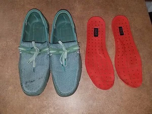 ZAPATO MOCASÍN DE BAÑO LIGERO TURQUESA TALLA 7 - Imagen 1 de 10