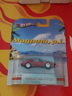 Hot Wheels 2013 Retro Entertainment Magnum, p.i. - Ferrari 308 GTS QV Red X8908 - Image 1 of 4