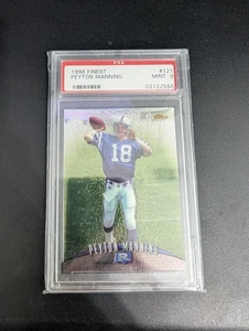 Topps Finest 1998 - novato Peyton Manning #121 sin refractor protector (RC) - Imagen 1 de 3